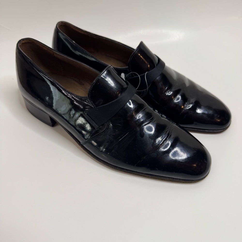 Bally Men’s Patent Leather Black Loafers